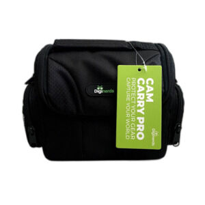 NWT DigiNerds Cam Carry Pro Black Small Camera Travel Bag Tech Gear Accessory